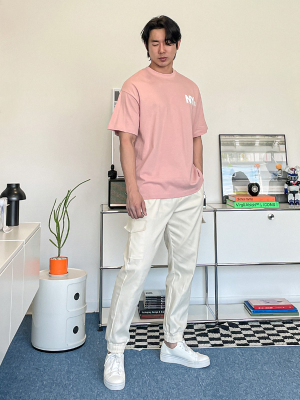 (M-3XL)<br>마쇼 カーゴバンディング ジョガーパンツ H4008