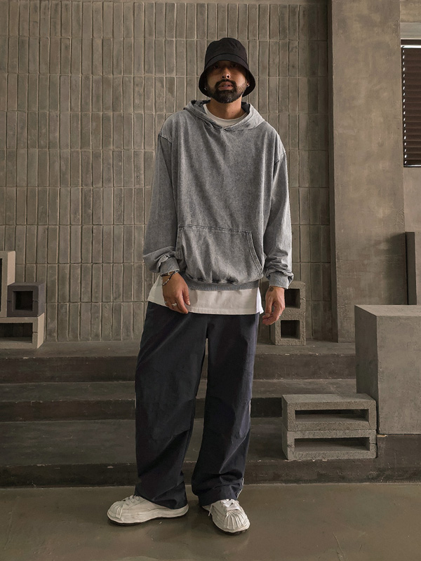 <font color="#cc4533">★오까네데이★</font><br>(M-6XL)<br>바플로 顔料 フードティーシャツ