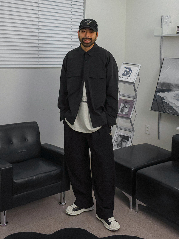 바이로이트 ナイロン シャツ