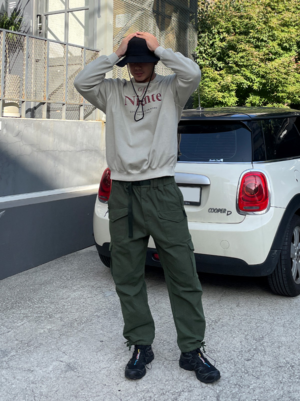 (XL-4XL)<BR>마컴 バンディングカーゴパンツ