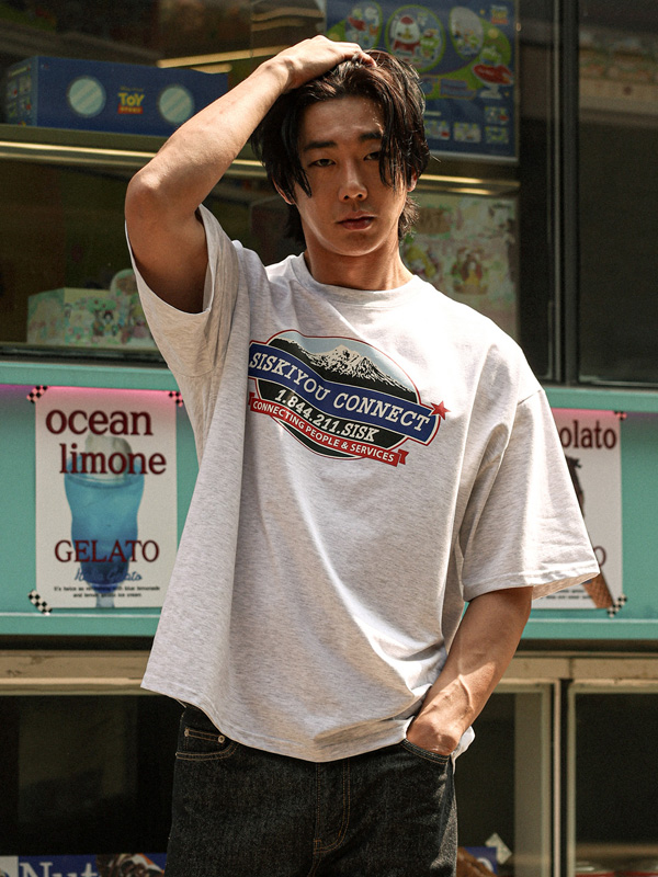 (XL-6XL)<br>시스키유 半そでティー