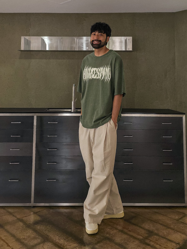 (XL-4XL)<br>조라트 顔料 半そでティー