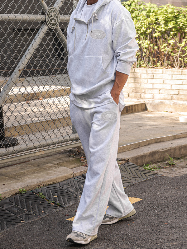 (XL-6XL)<BR>아엘보 トレーニングセット(カラー/フード　+バンディングパンツ)