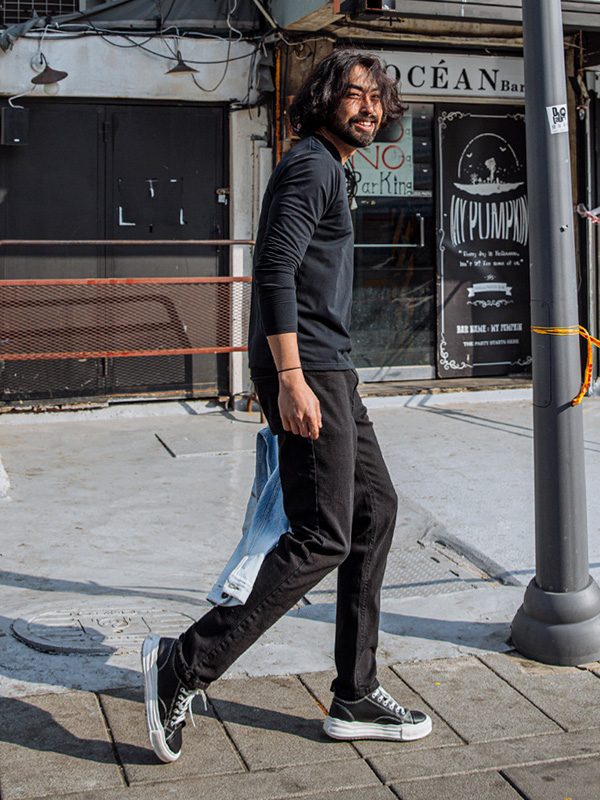 (S-3XL)<BR>우주 한 조각 デニムパンツ 1007