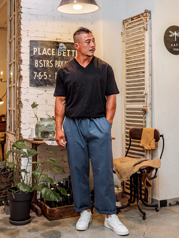 (L-5XL)<br>나이기를 半そでティー