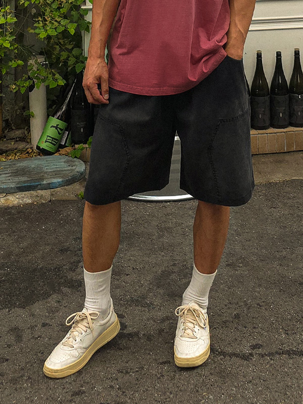 (M-6XL)<br>바라타사 バンディング半ズボン 8101