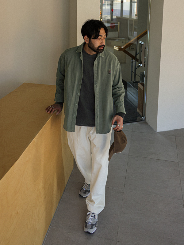 <font color="#660616">[Big ing EVENT 商品]</font><br>(XL-6XL)<BR>라지코 顔料 シャツ