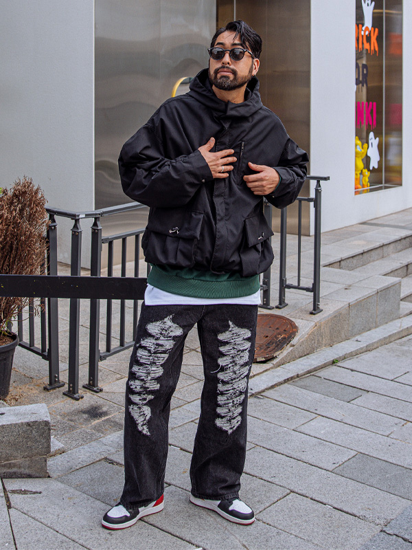 (XL-6XL)<BR>꼬즈 フードジャンパ