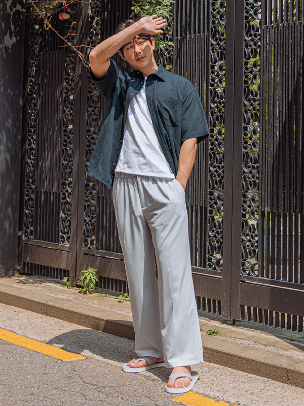 (L-6XL)<BR>아부르카 ウエストコントロール クーリングバンディングパンツ<br>(標準フィット/ワイドフィット)<br><font color="#098a09"><B>長さを選択 (基本的な,ロング+8cm)</B></font>