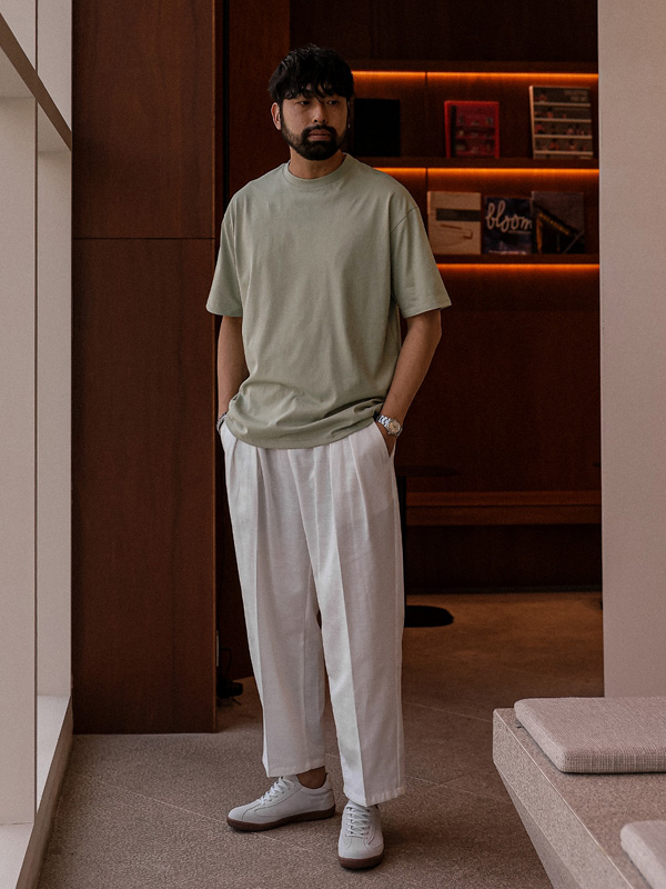 (L-5XL)<BR>디오마 데오드란트테잎 冷却用半袖Tee T024