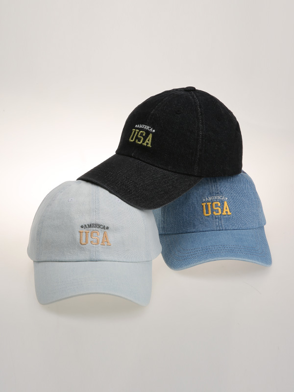 마타야 デニム·ボールキャップ