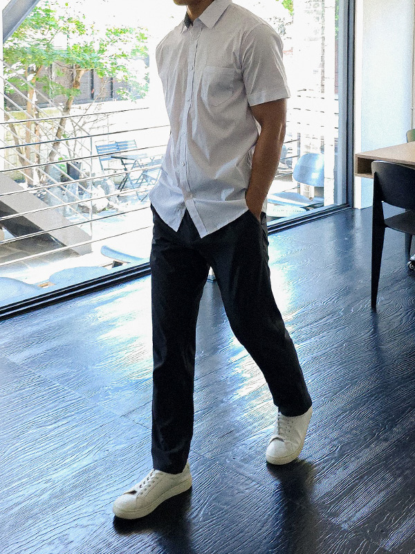 (M-5XL)<BR>아미아나  サイドバンド パンツ