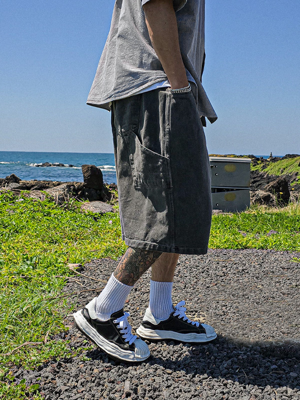 (XL-6XL)<BR>카르리 6부 バンディングパンツ