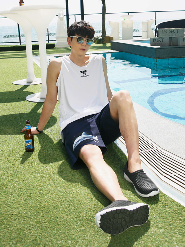 (M-3XL)<BR>보이즈 샤크 ウェイクパンツ