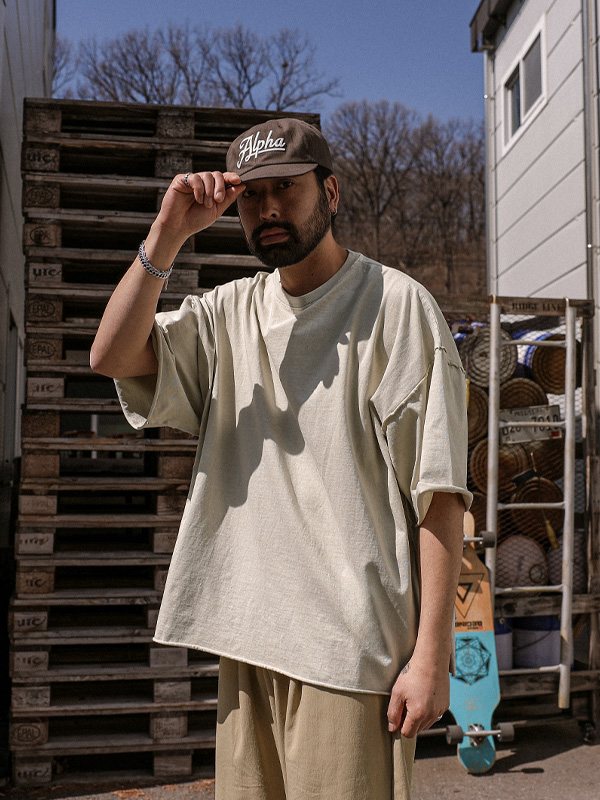 아로요스 顔料 半そでティー