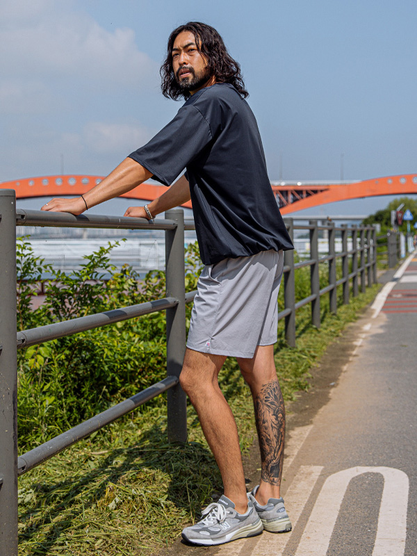 (M-6XL)<BR>카로라 バンディング半ズボン<br><font color="#072c81"><B>[ W.DNA ]</B></font>