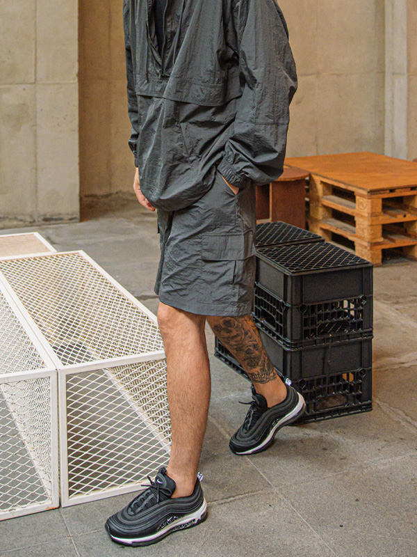 (M-6XL)<BR>스코샤 カーグ バンディング半ズボン<br><font color="#072c81"><B>[ W.DNA ]</B></font>