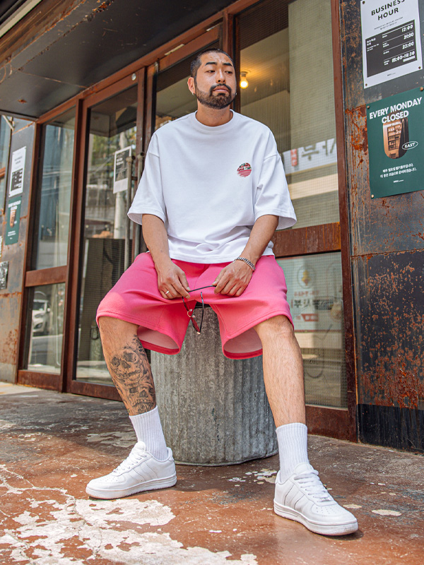 (XL-6XL)<BR>붐파 広範囲 バンディング半ズボン