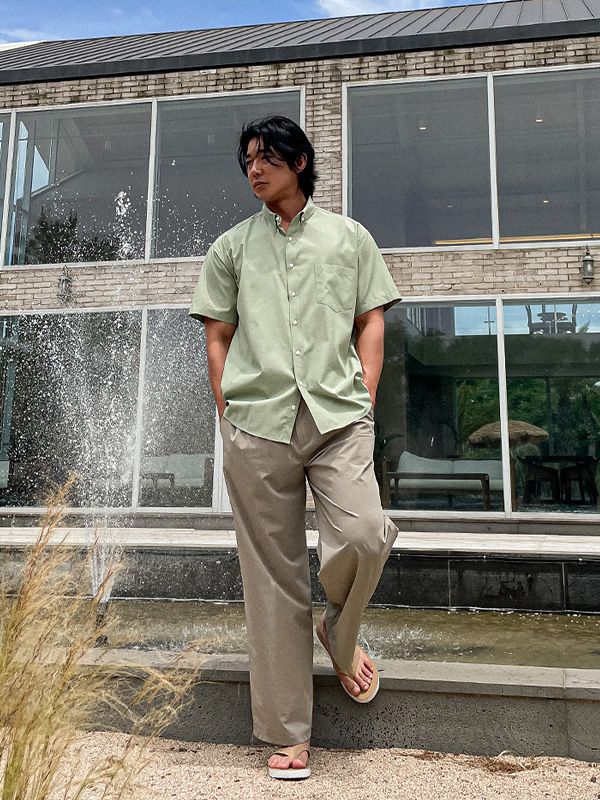 (XL-6XL)<BR>다포크 半袖シャツ