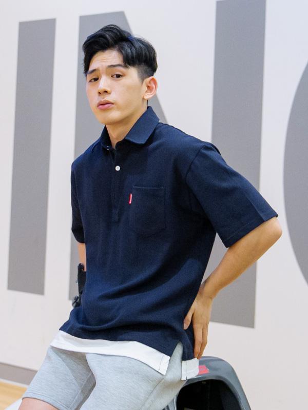 (XL-5XL)<br>바로 주세요 Kaos kerah ganda