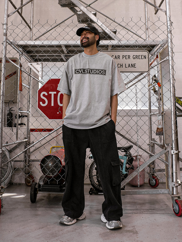 (L-4XL)<BR>파폰 ワイドフィット カーゴバンディングパンツ 702