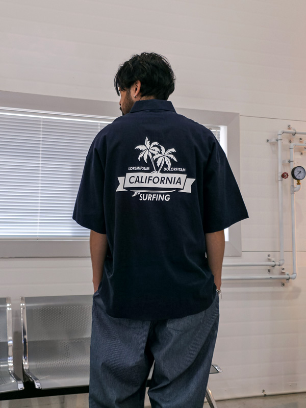 (XL-5XL)<br>라가드마 リネン半袖シャツ