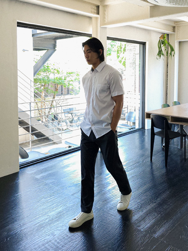 (M-7XL)<br>오덤 半袖シャツ<br><font color="#fb5ec9"><B>[1+1]</B></font>