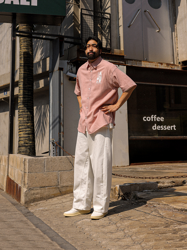 바요나 セミワイドフィット フェードなし デニムパンツ D618