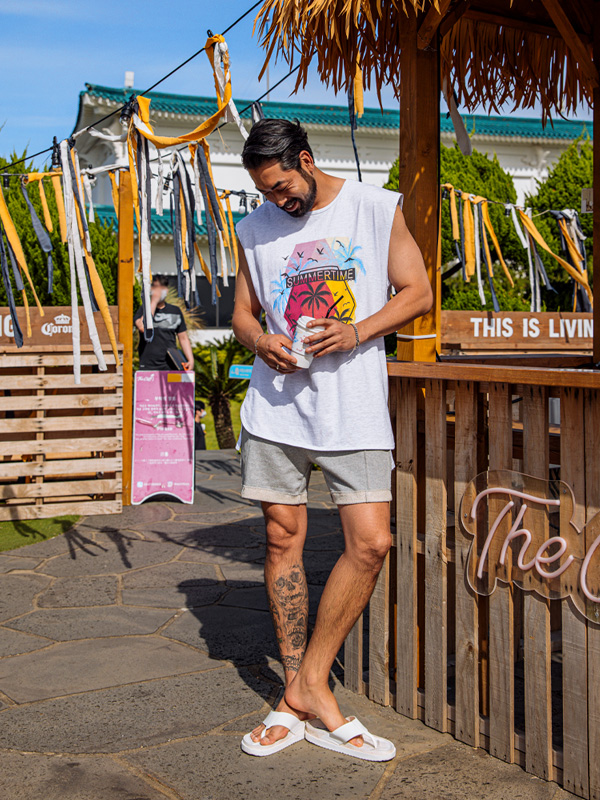 (L-5XL)<br>썸머타임 袖なし