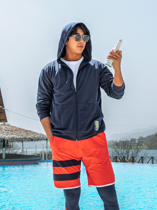 (L-3XL)<BR>쿠타 フードジップアップ