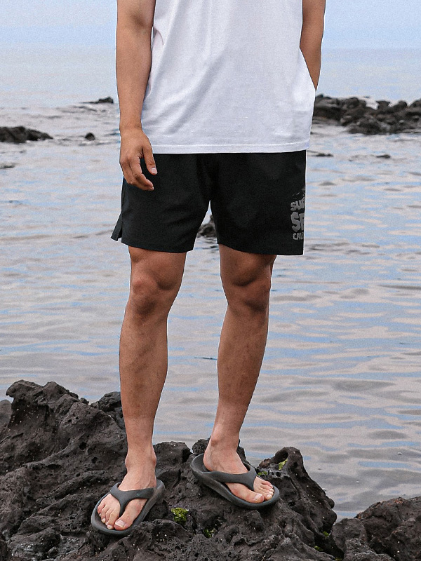 (L-5XL)<BR>파다부 バンディング半ズボン