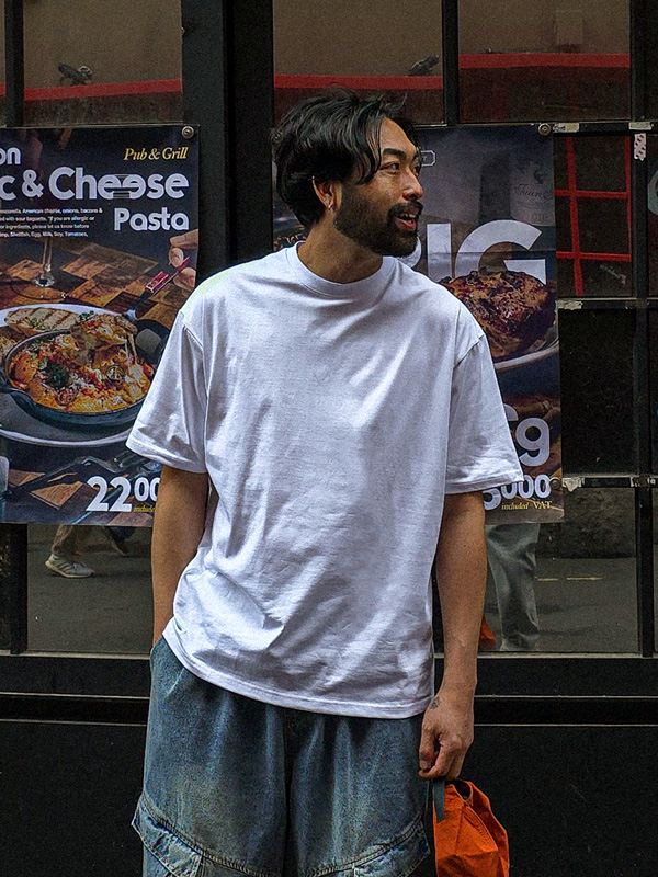 (L-5XL)<BR>디오마 데오드란트테잎 冷却用半袖Tee T024