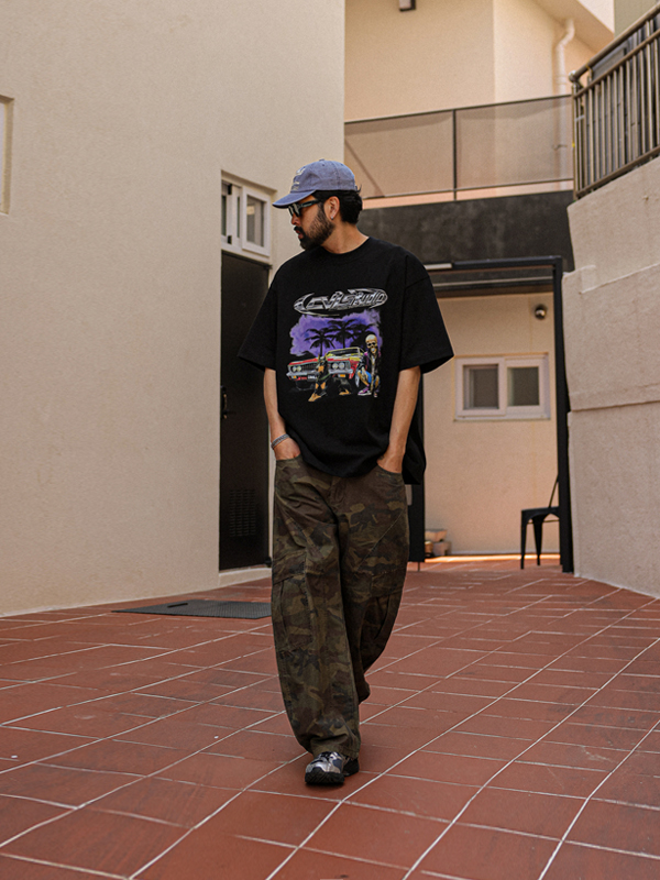 (XL-4XL)<BR>도베르만 半そでティー