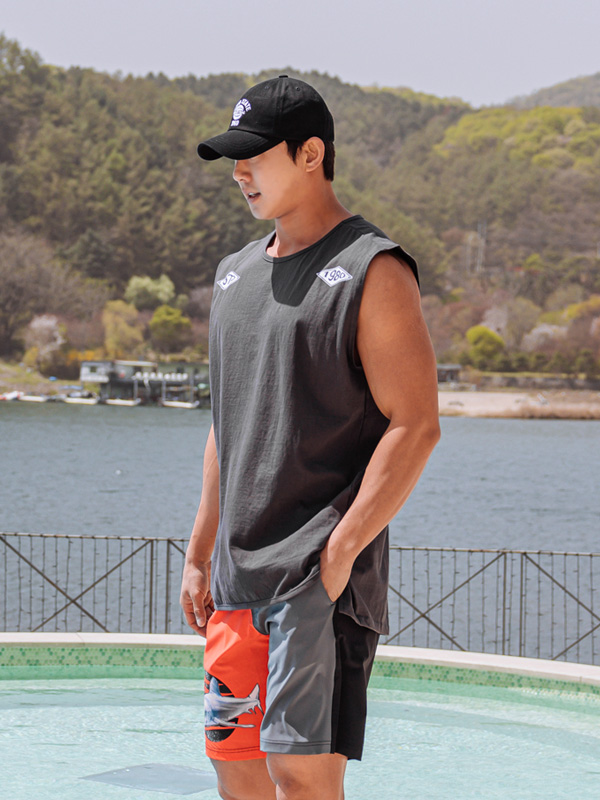 (L-5XL)<br>옴스크 ESTD1980 袖なし