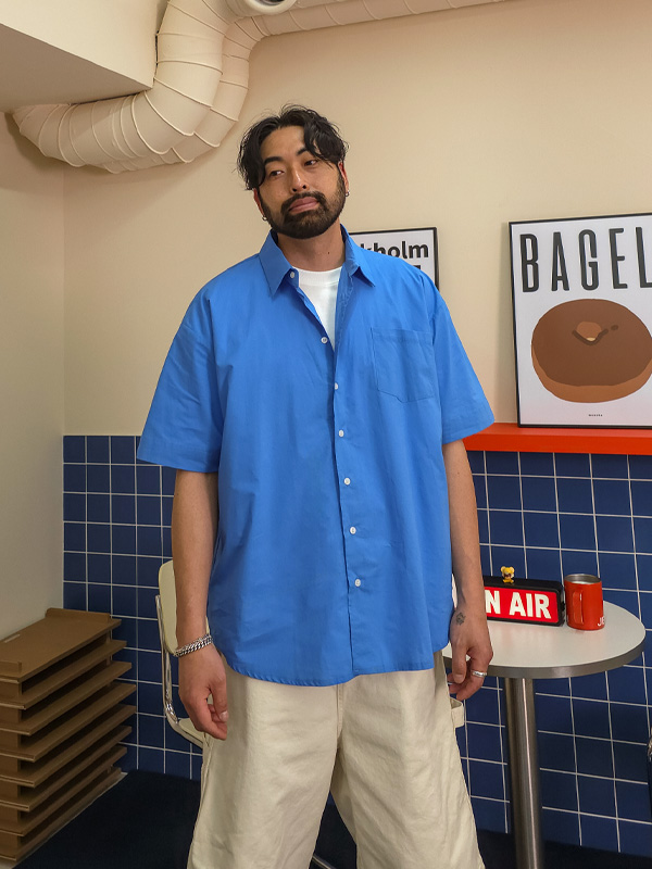 (M-5XL)<BR>벨라피 半袖シャツ