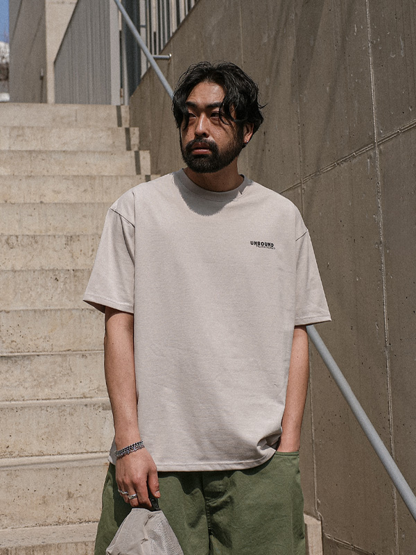 (L-5XL)<br>미키루니 반다나 半そでティー T067