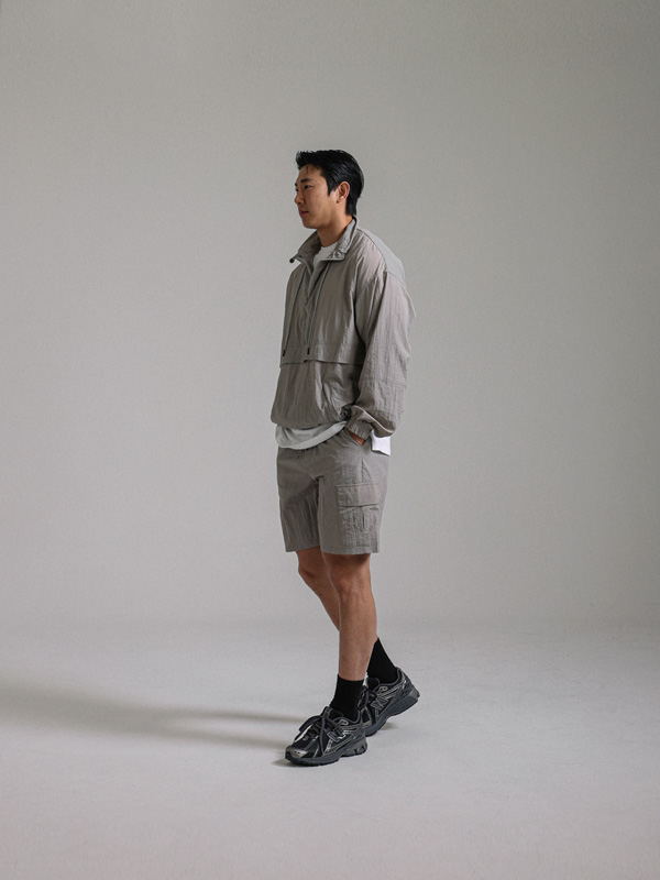 (M-6XL)<BR>스코샤 カーグ バンディング半ズボン<br><font color="#072c81"><B>[ W.DNA ]</B></font>