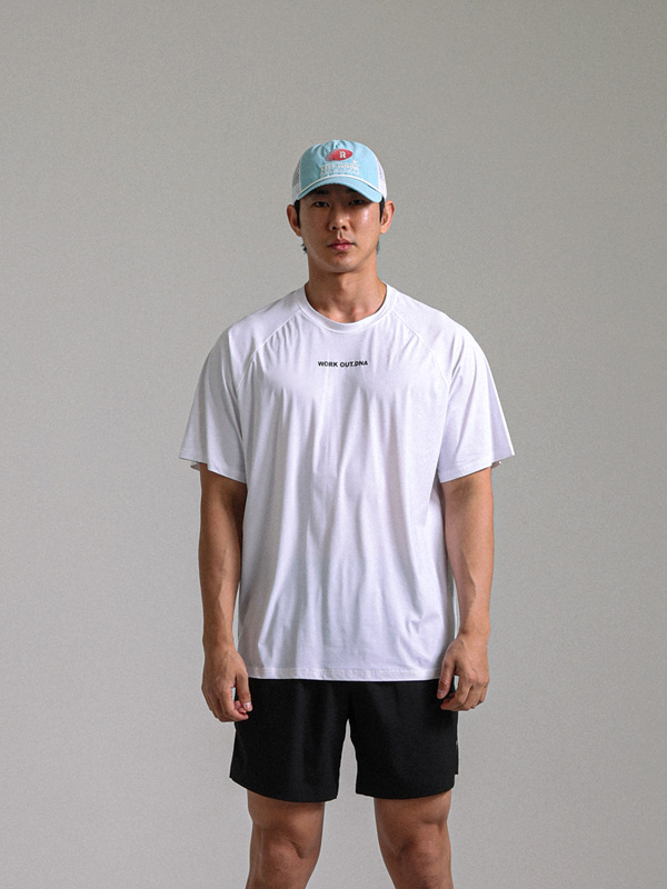 (L-6XL)<BR>바마코니 機能性 半そでティー T026<br><font color="#072c81"><B>[ W.DNA ]</B></font>