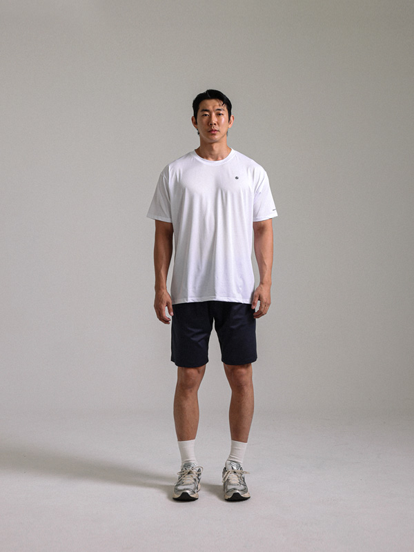 (L-6XL)<br>판타노즈 機能性 メッシュ半袖Tシャツ T028<br><font color="#072c81"><B>[ W.DNA ]</B></font>