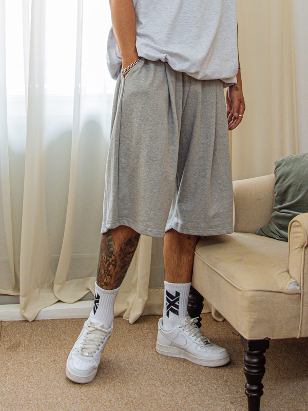 (XL-6XL)<BR>타말라 バンディング半ズボン