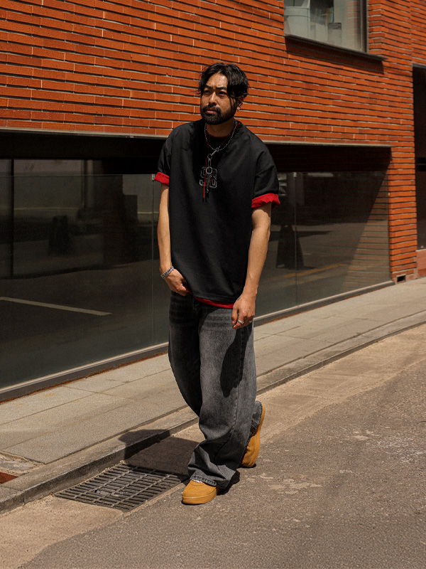 (L-7XL)<BR>카니타스 半そでティー 66108