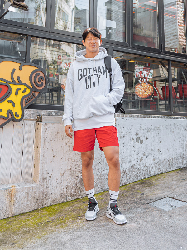 (L-6XL)<BR>사타카나 バンディング半ズボン