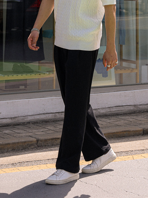 (L-6XL)<br>브릴로 숨멎핏 バンディングスラックス P019 (標準フィット/ワイドフィット)