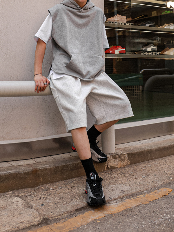 (XL-6XL)<BR>아유타 バミューダ バンディング半ズボン