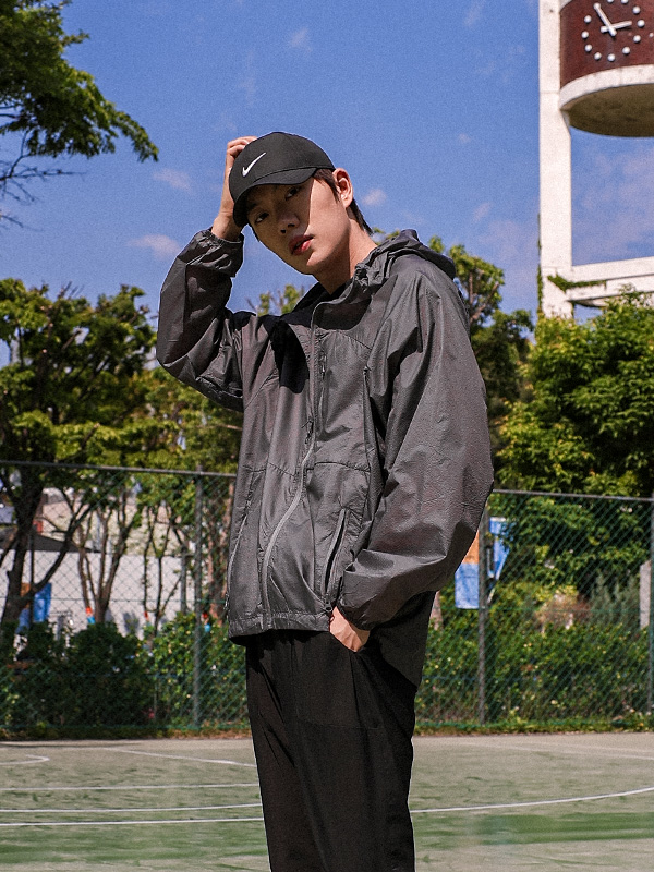 (L-7XL)<br>모티하리 후드바람막이 6087