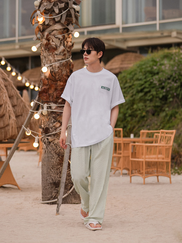 (L-5XL)<BR>어치브 半そでティー