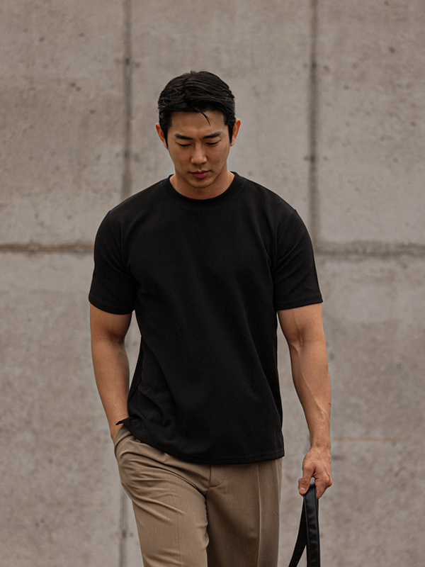 (L-6XL)<BR>바라코아 半そでティー<br><font color="#fb5ec9"><B>[1+1]</B></font>