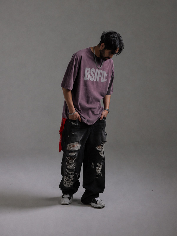 (M-6XL)<BR>모트빌 顔料 半そでティー 24324