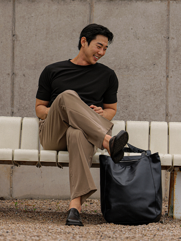 (30-40)<br>콜파머 セミワイドフィット バンディングスラックス