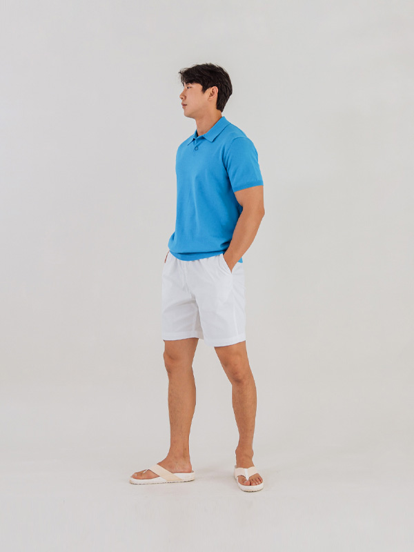 (L-5XL)<br>쿠카디 半袖襟ニット